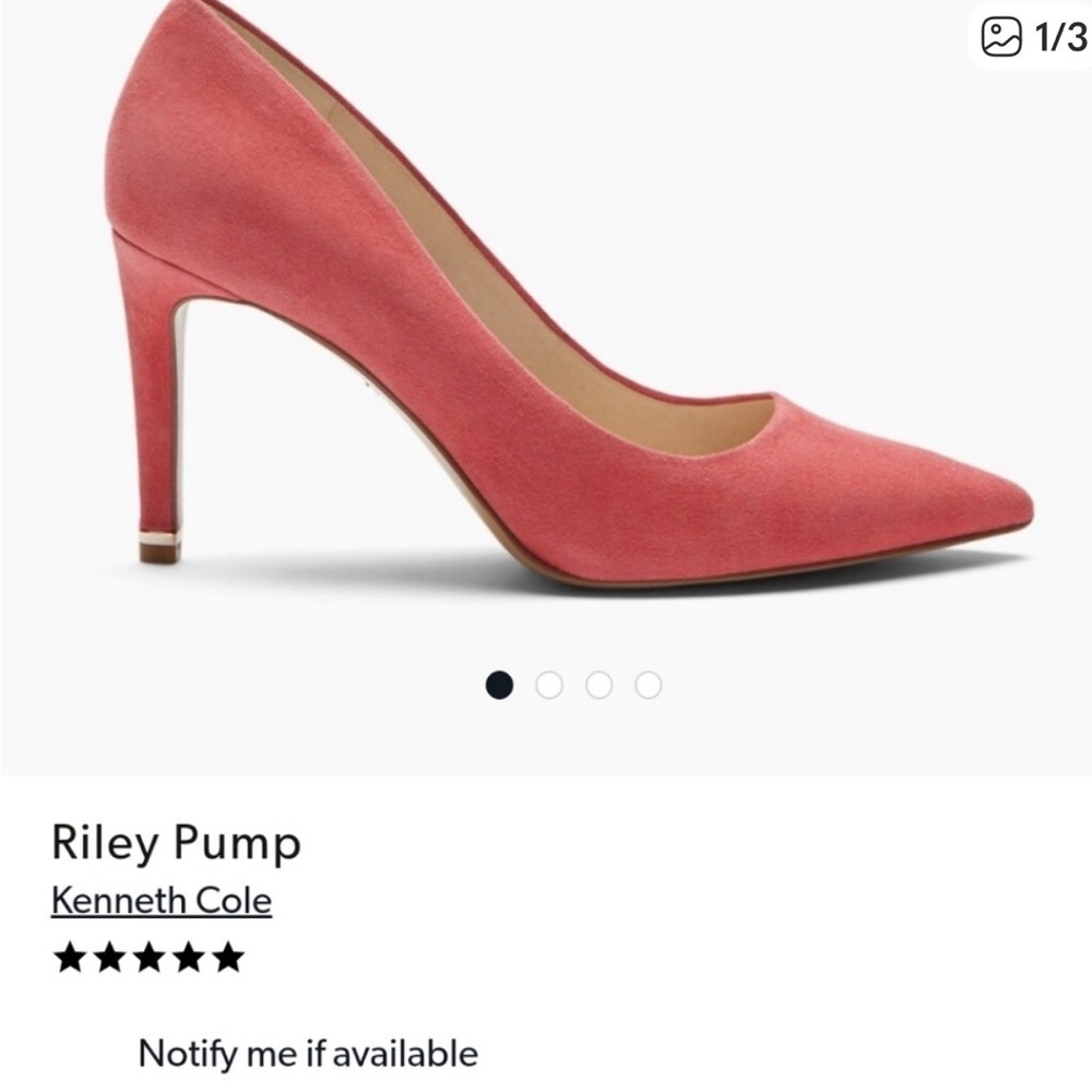 Kenneth Cole Riley Pump - Coral